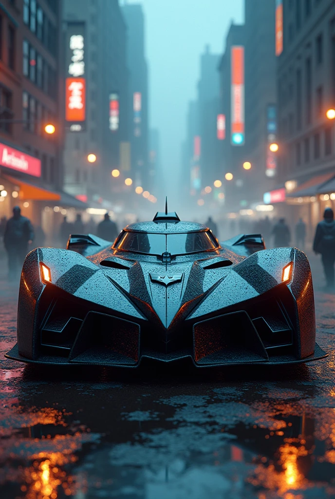 A stunning, hyper-realistic digital art of black Batmobile, detailed and intricate background with a cinematic poster cartel by DC comic cover comics by Artgerm Lau, art by Artgerm cover comic by 90s artgerm art cover to DC comics, a mix of toon anime and hyper-realism, best quality,4k,8k,highres,masterpiece:1.2,ultra-detailed,realistic,photorealistic,photo-realistic:1.37,HDR,UHD,studio lighting,ultra-fine painting,sharp focus,physically-based rendering,extreme detail description,professional,vivid colors,bokeh,portraits,photography,concept artists