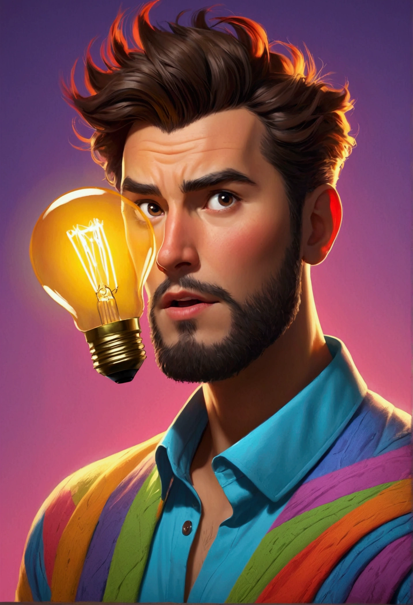 Man got an idea and he is impressed