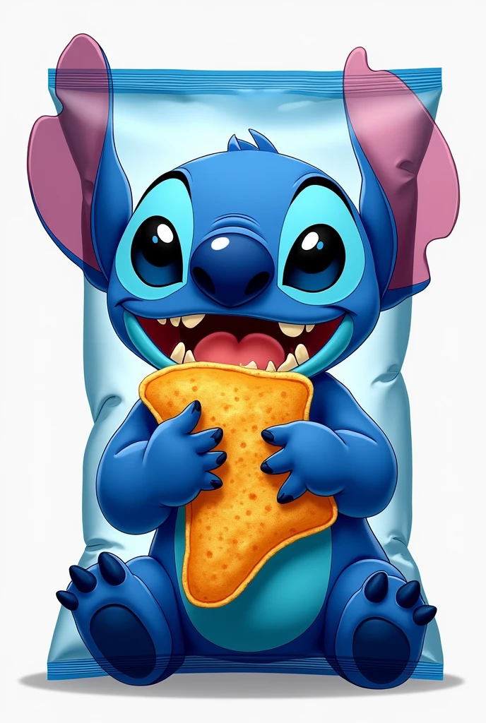 Takis chips color of blue stitch for Takis Blue for packet
