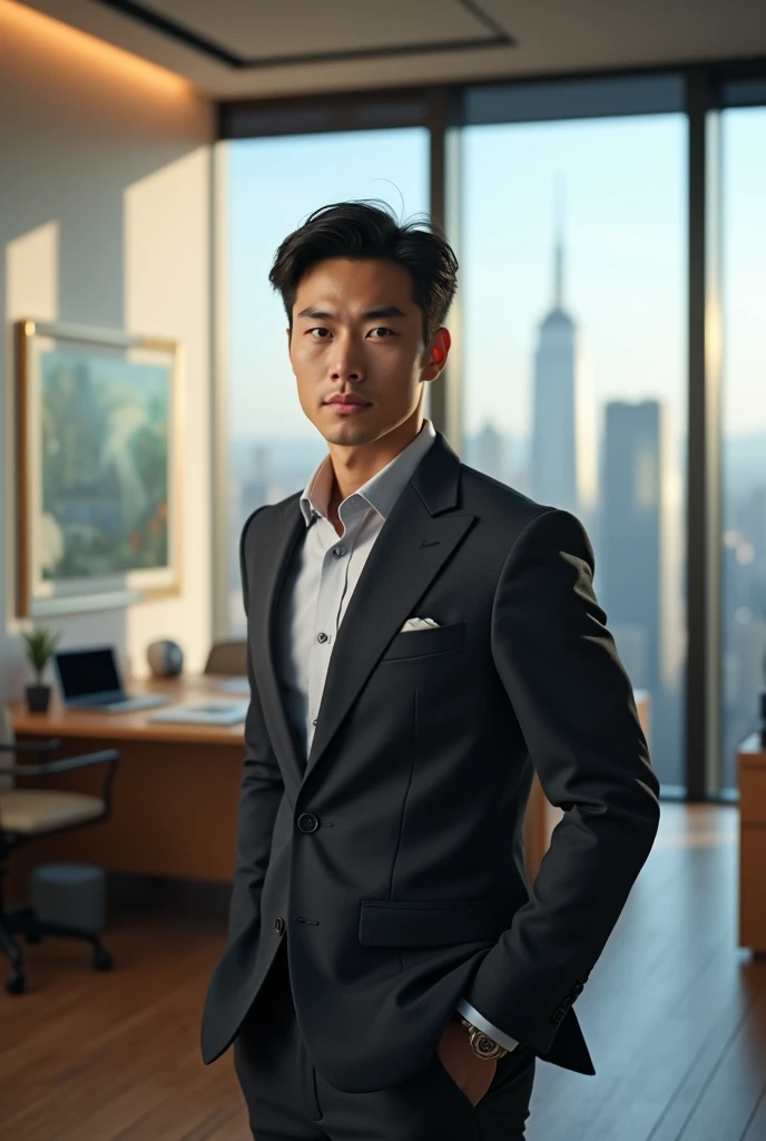 A wealthy 20-year-old Japanese man (Software Company Owner)