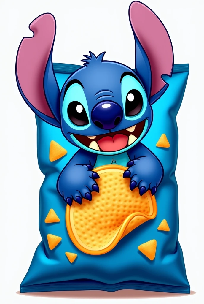 Takis chips color of blue stitch for Takis Blue for packet