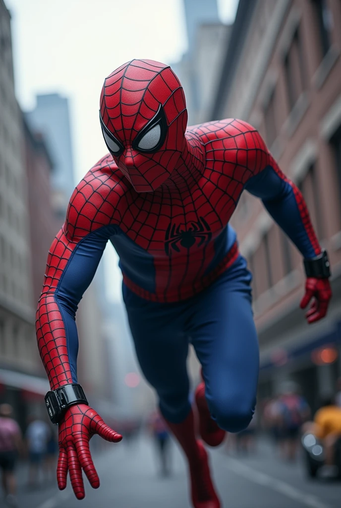 Messi as a spider-man