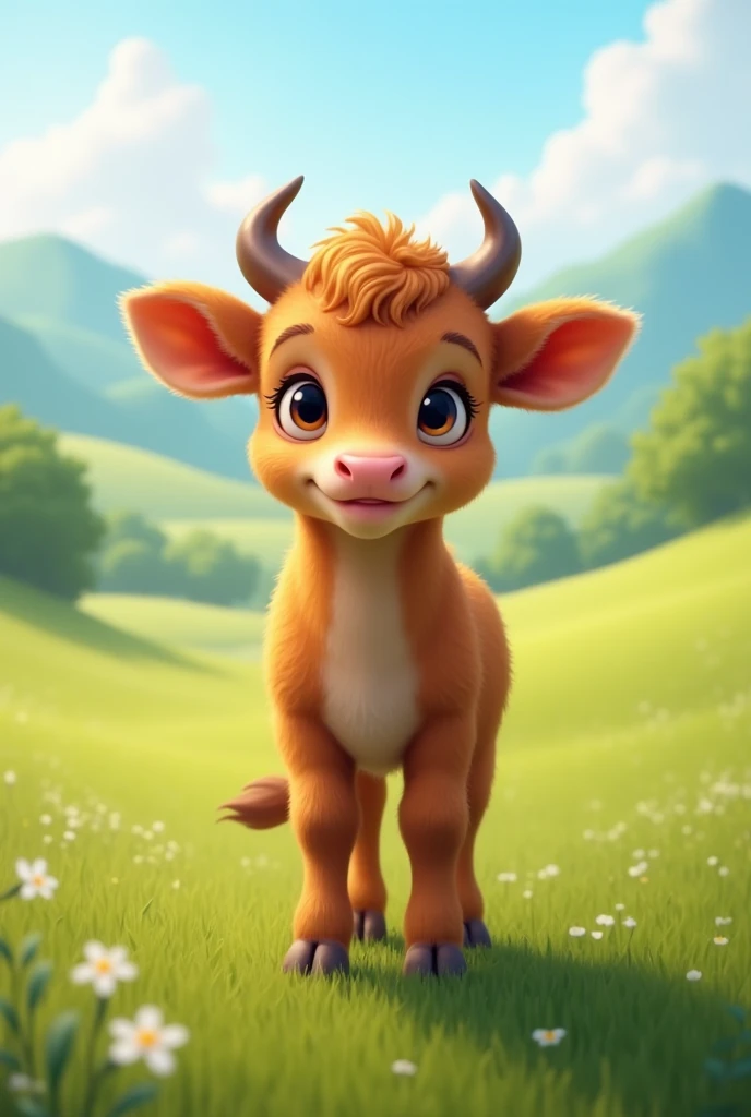 A baby ox