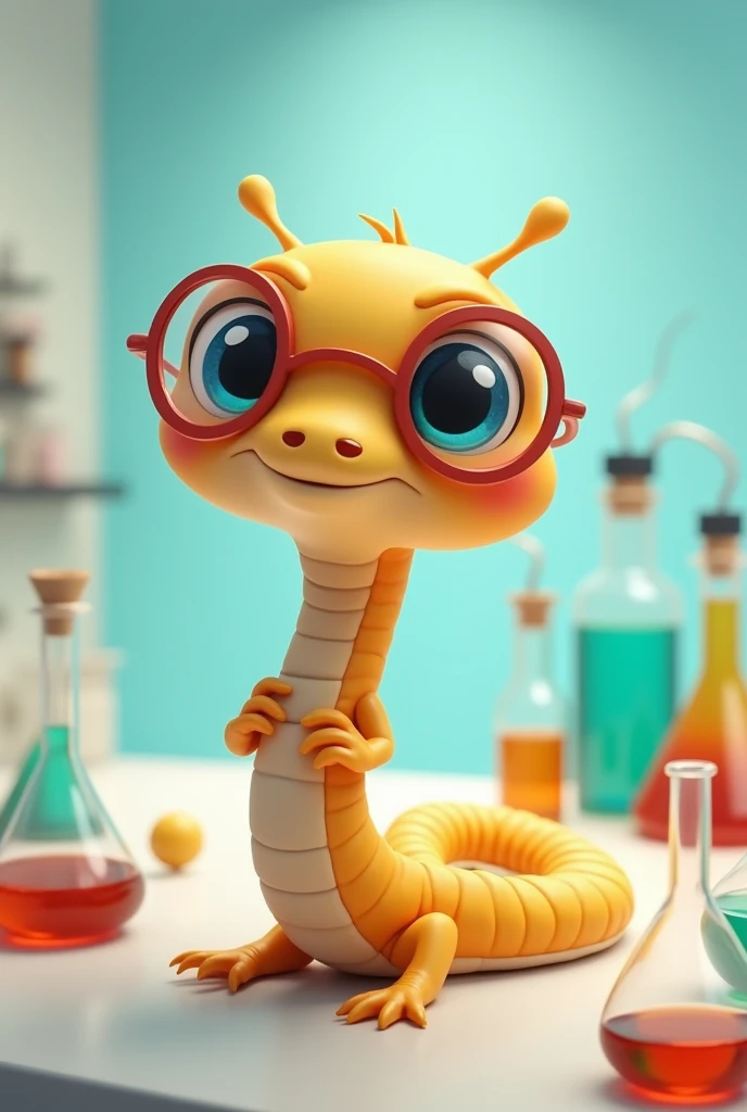Makes a very cute cartoon pet, cute and easy to remember snake, This must be a pharmaceutical chemist, It must be very tender. That has no arms.