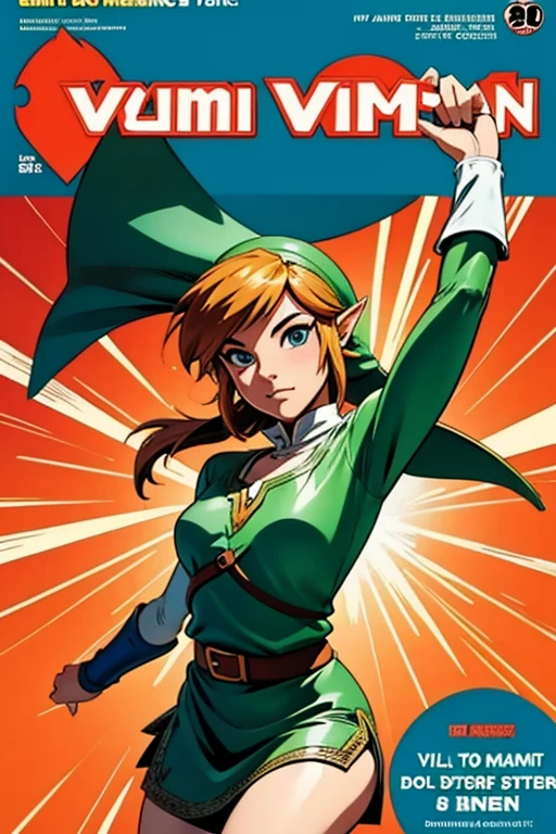 link woman (comic cover)