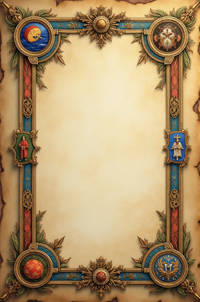 Bible page without letters 