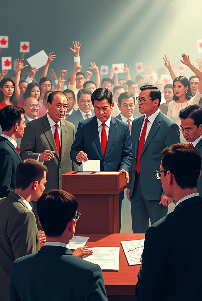 In the elections for the National Constituent embly, the results announced by the CNE did not match those recorded by the voting machines of the Smart Matic companies that provided the technology at that time, publicly announcing that the results had been manipulated.