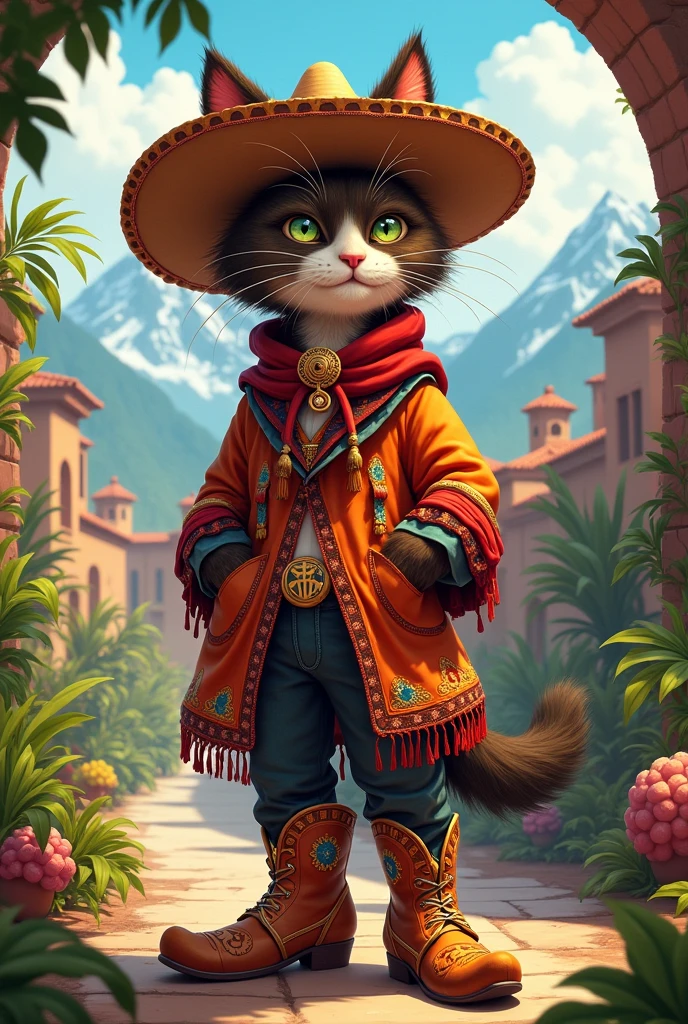 Bolivian Puss in Boots