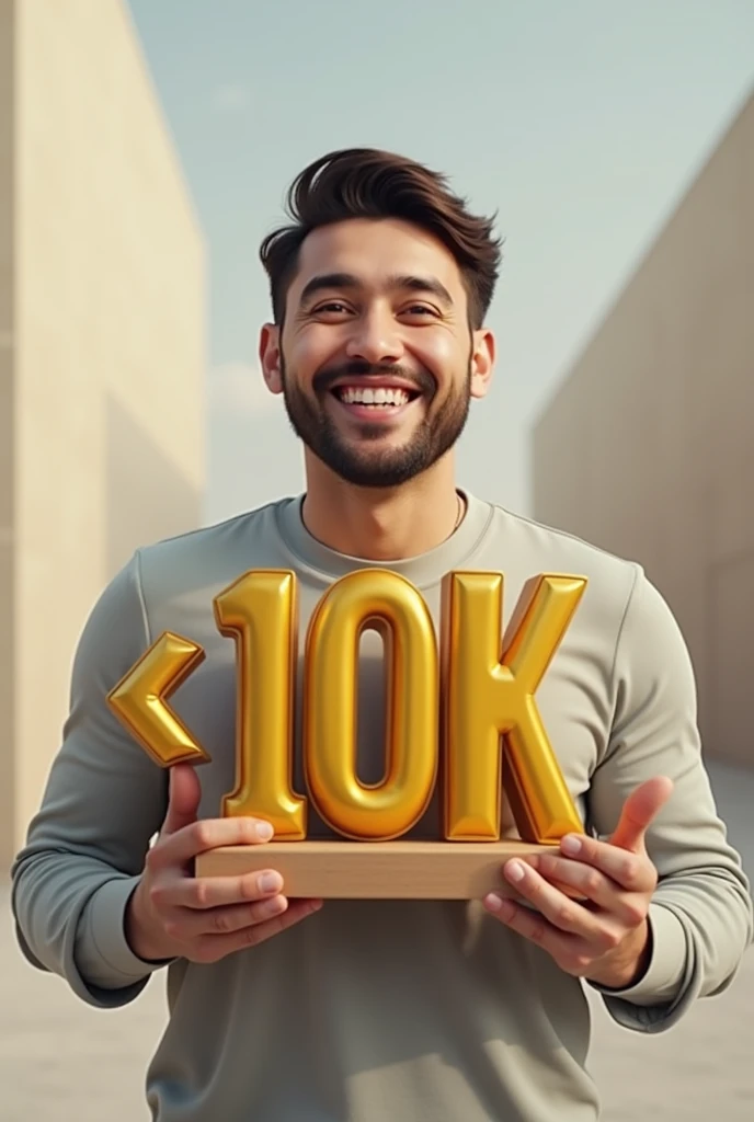 A guy tightly holding 10k subscriber , 10k is quite big