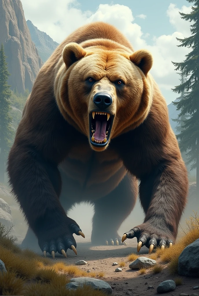 big bear fighting profile