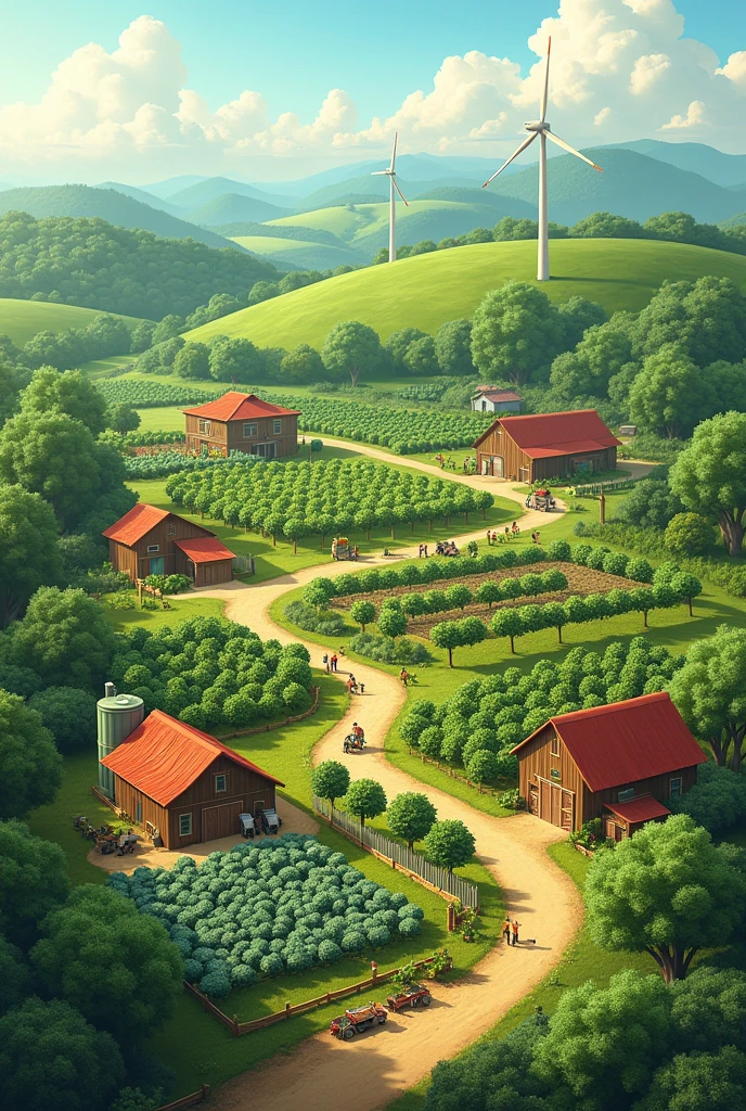 A sustainable farm 