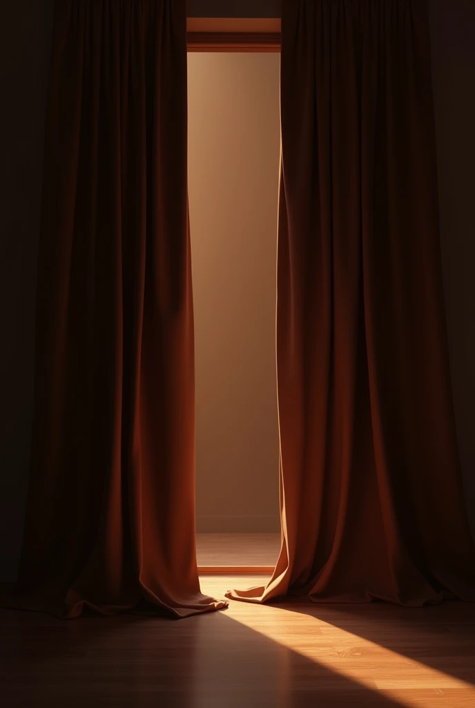 without person, no animals, chocolate curtain, illuminated place