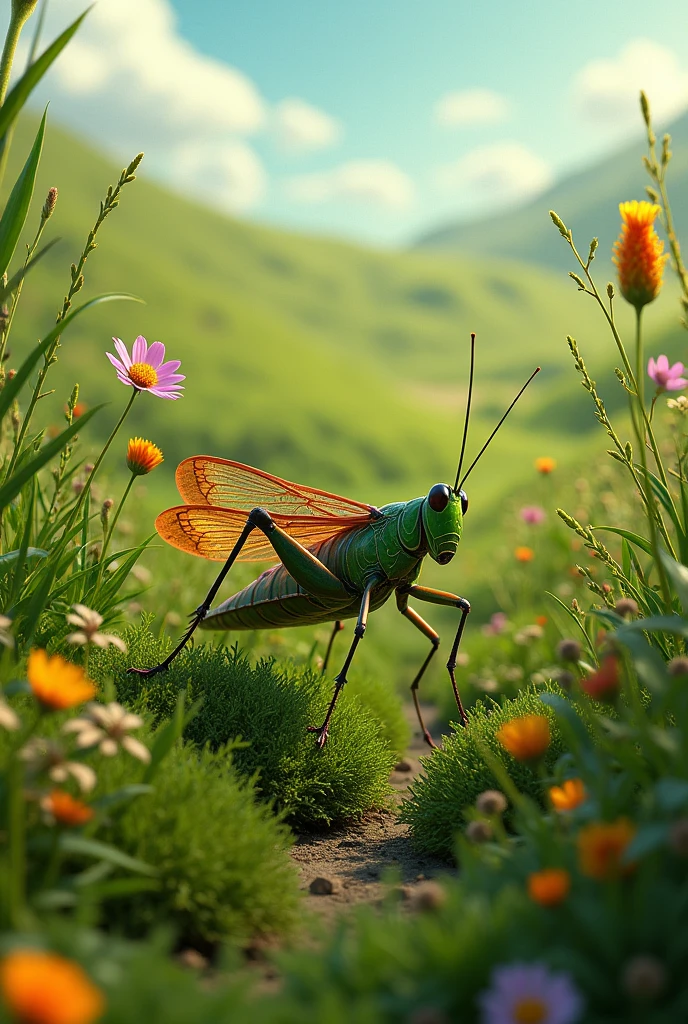 Different field different grasshopper