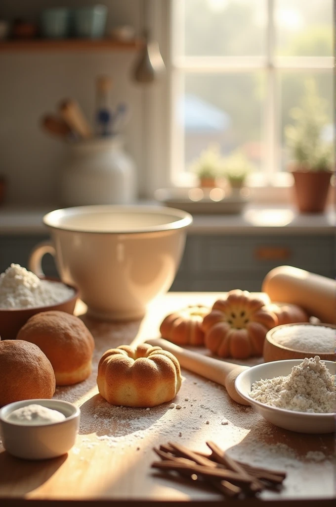Baking stock background
