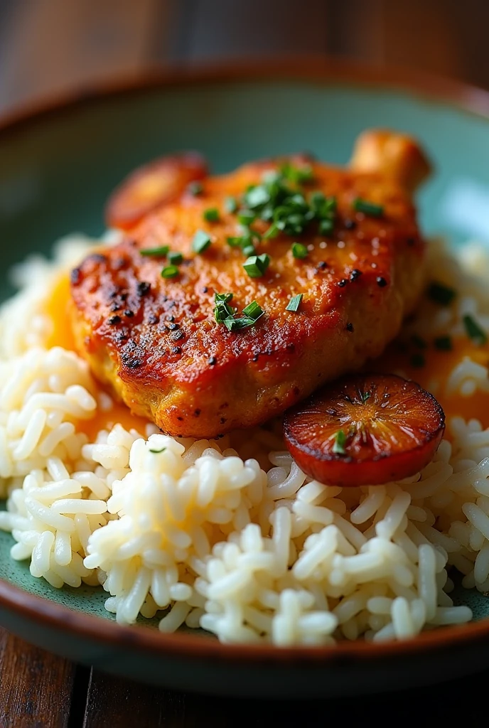Dalfry and rice
