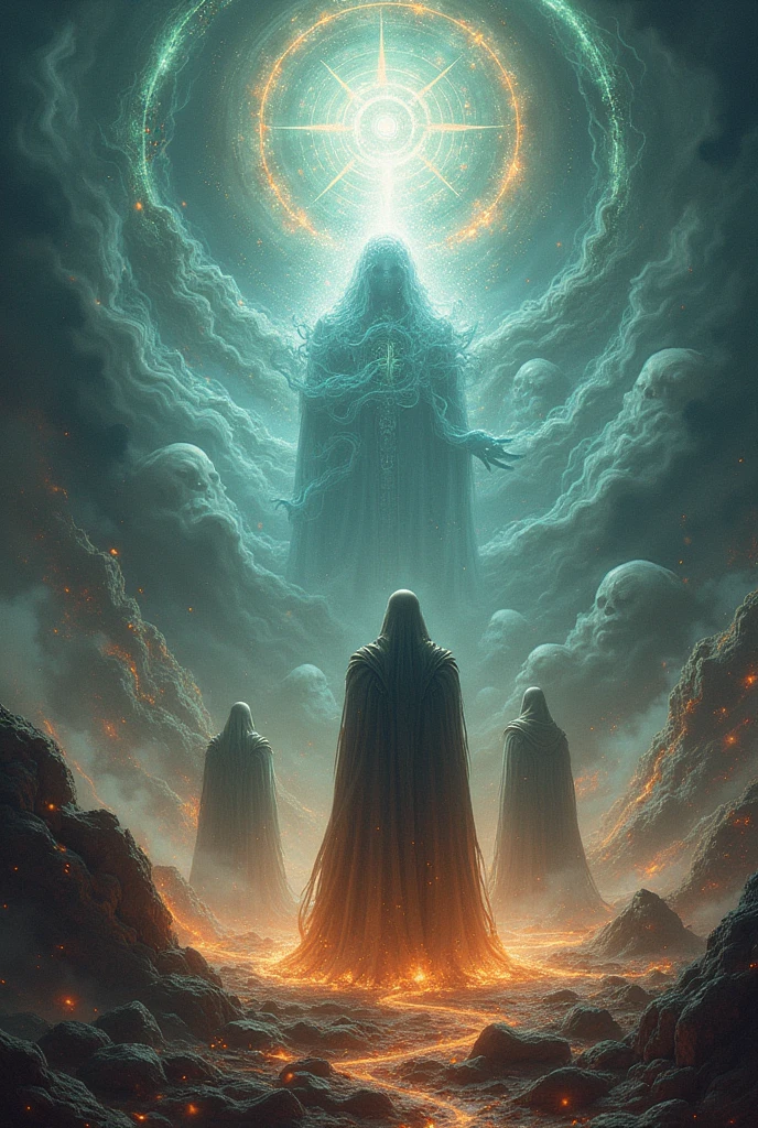 3 wizard gods creators of the universe, they destroyed the universe