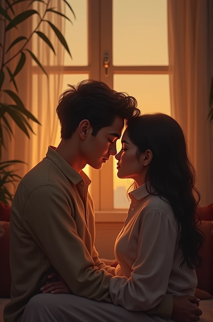 A couple on the sit in room couple nickname is Faysal, sadia