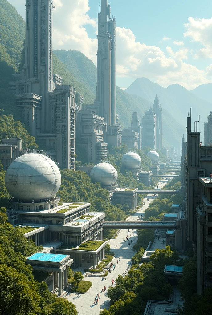 An highly developed technological villag gife