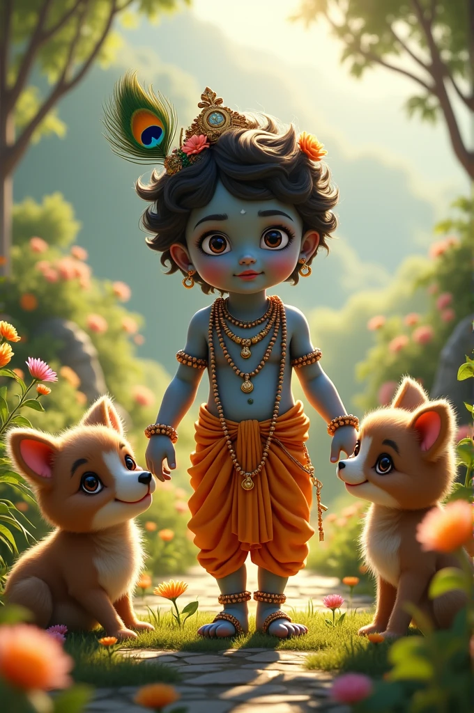 Lord Krishna childhood