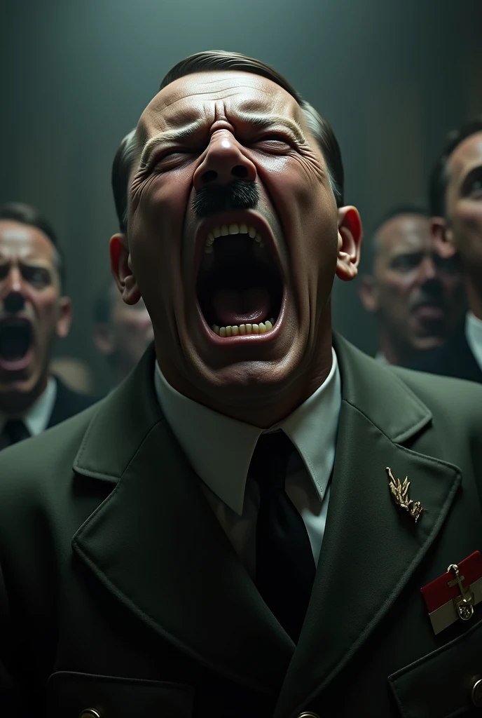 adolf hitler screaming "legend"