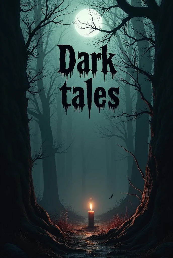An image with this word "Dark Tales" in line