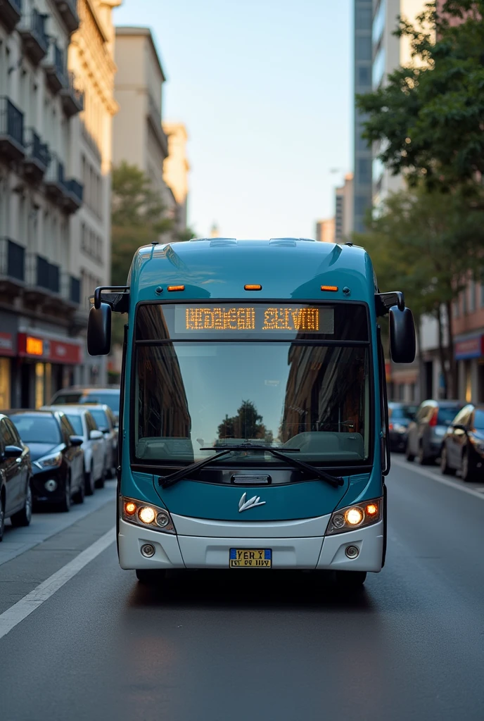Create a slogan for the company Express Transportes Urbanos with the phrase "Your journey, our mission"