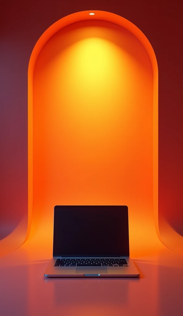 studio background and good colours like the background of short video creator only background no humans in the studio good lights no table no flowers only laptop work is going on the background