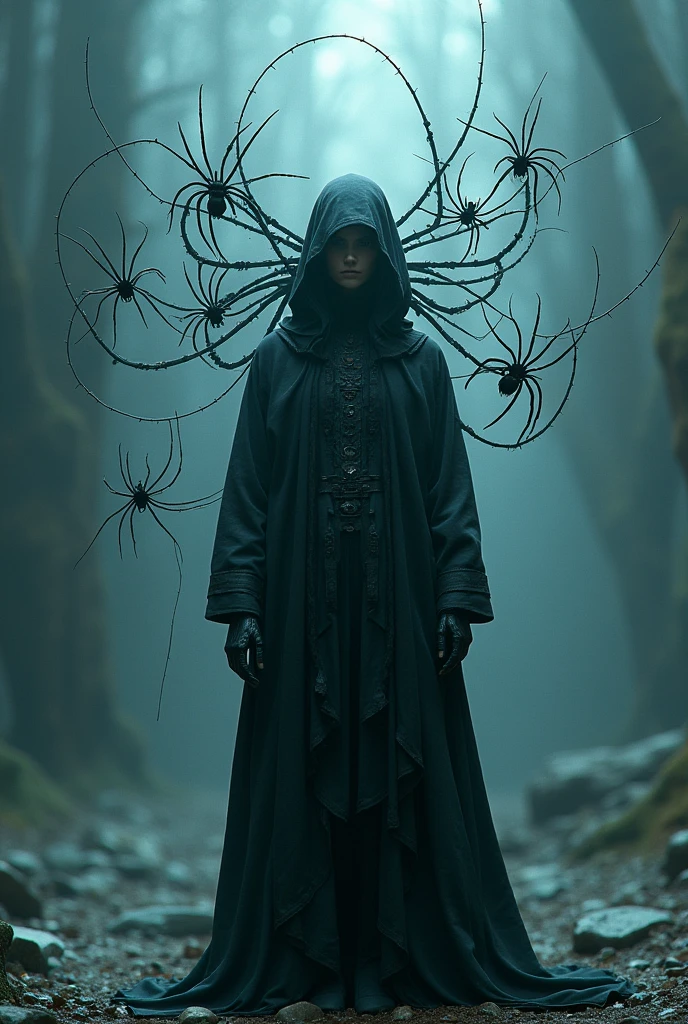 a character "A5" surrounding by a cool spider