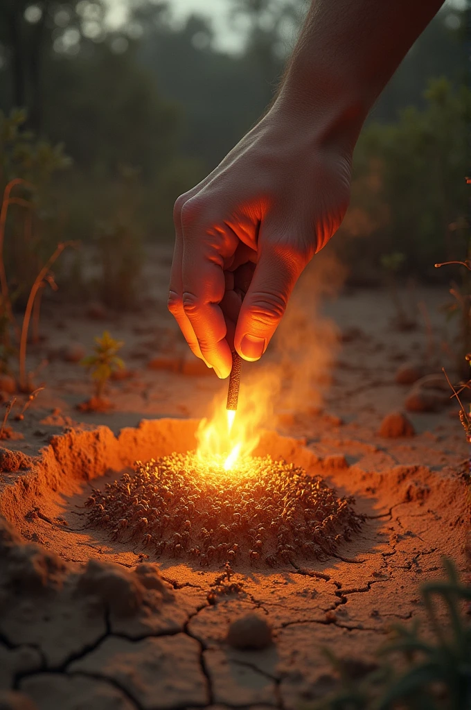 Burn ant