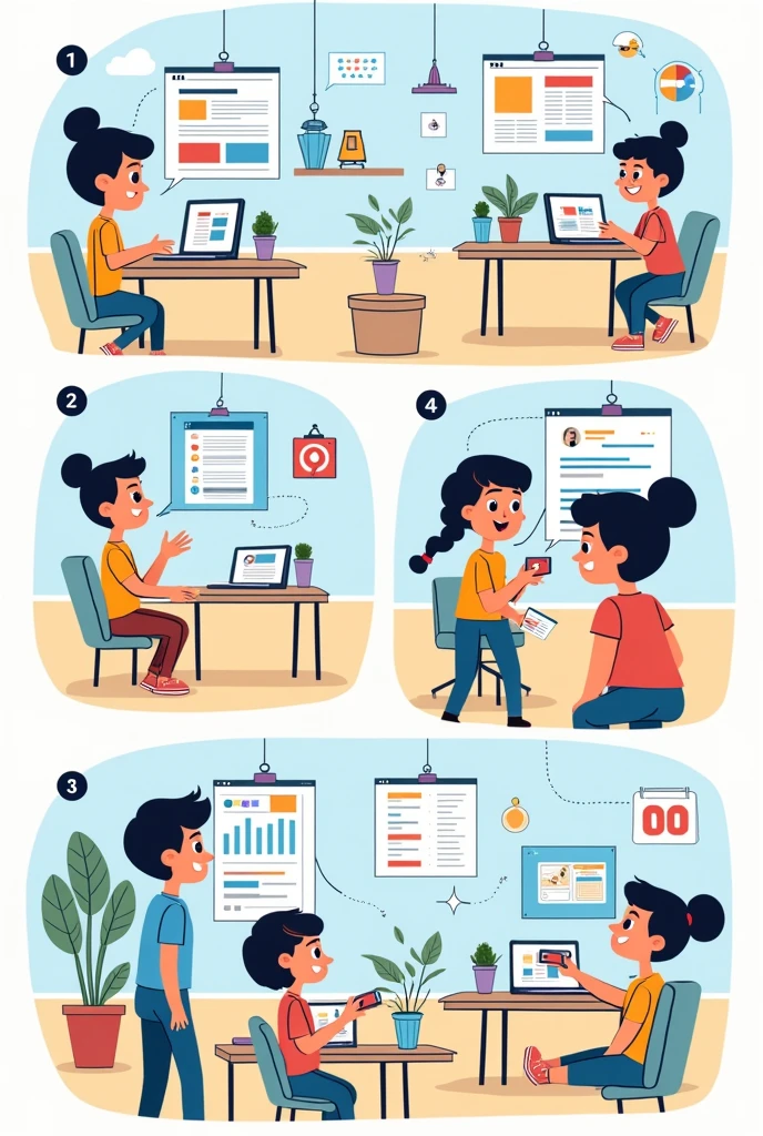 Step by step to download survey project information in cartoons