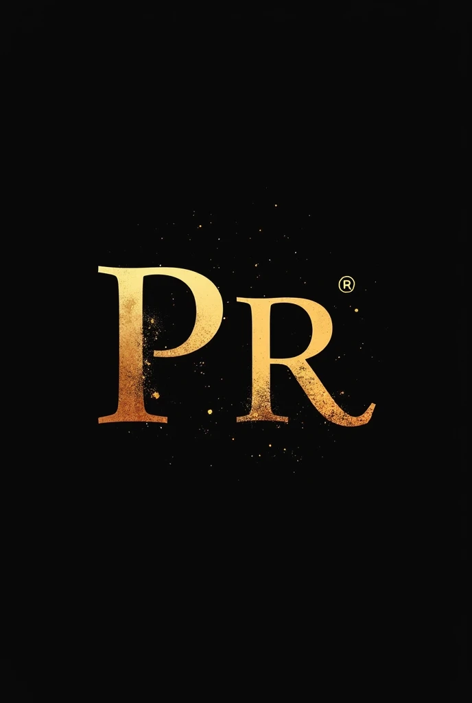 I want logo or dp for my Instagram food account my name is Prathamesh ruke something with Letters PR I do food styling sometimes black . Join P and R together