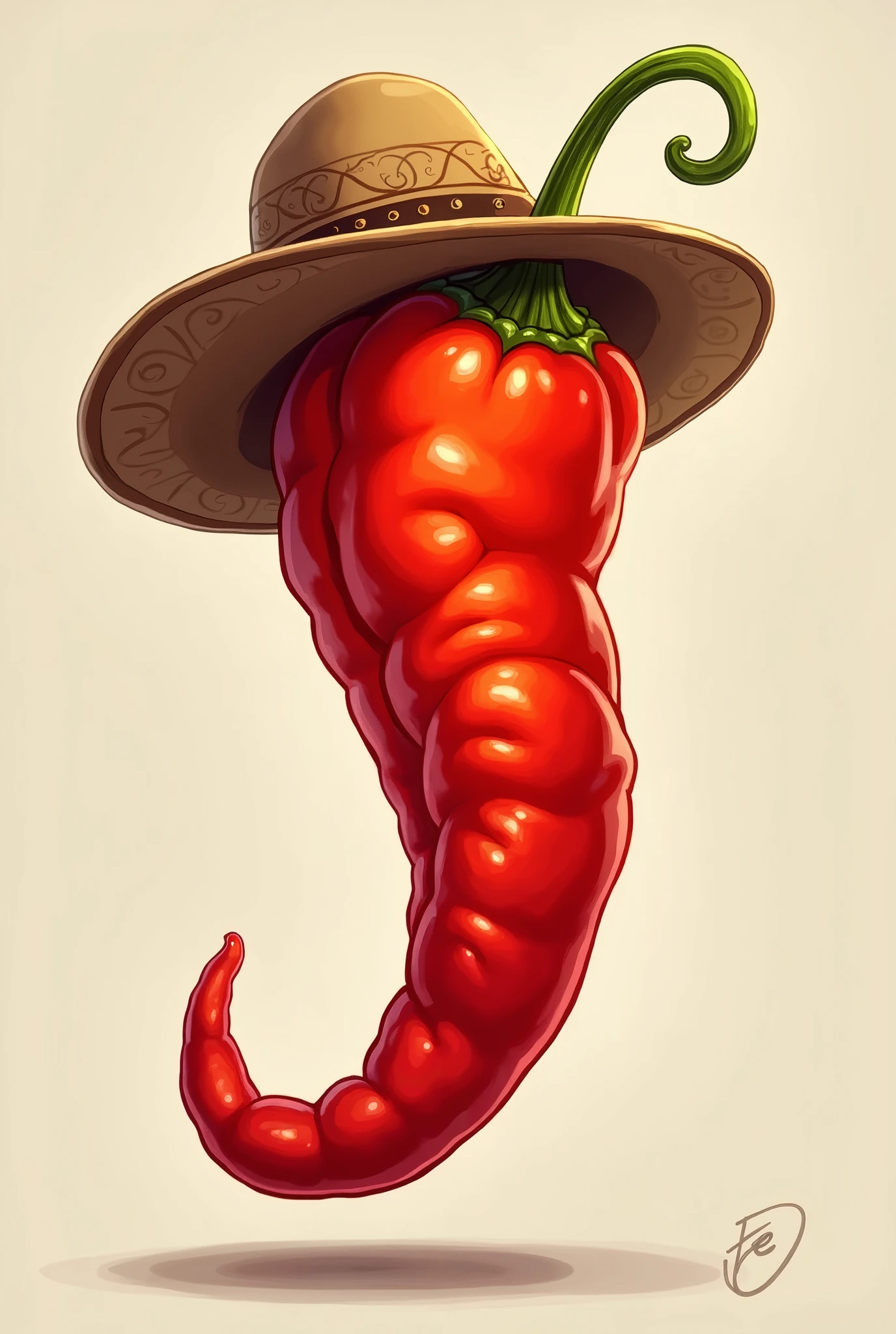 Chitepin chile with hat