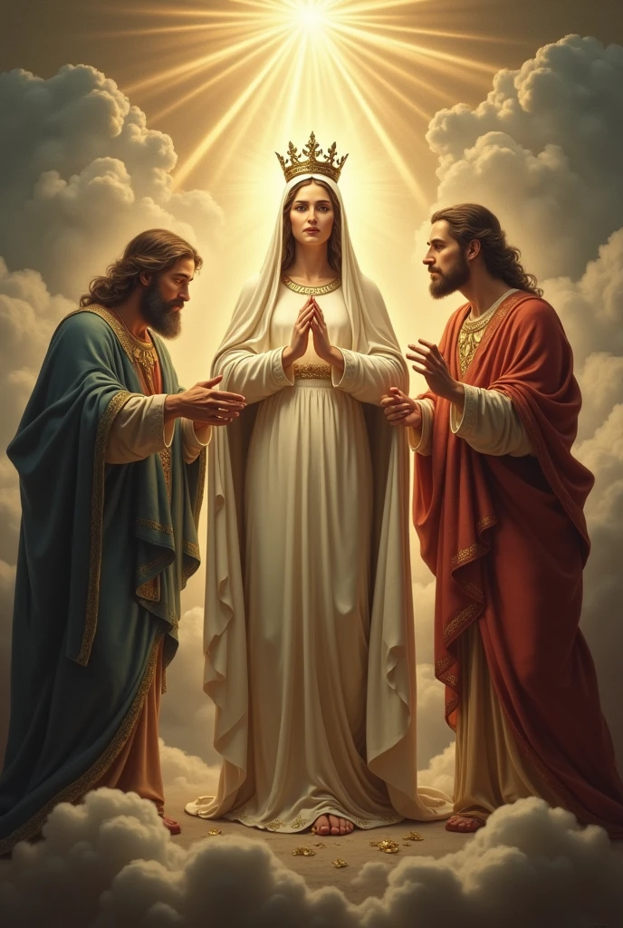 Mary crowned by the Holy Trinity as Queen of Heaven