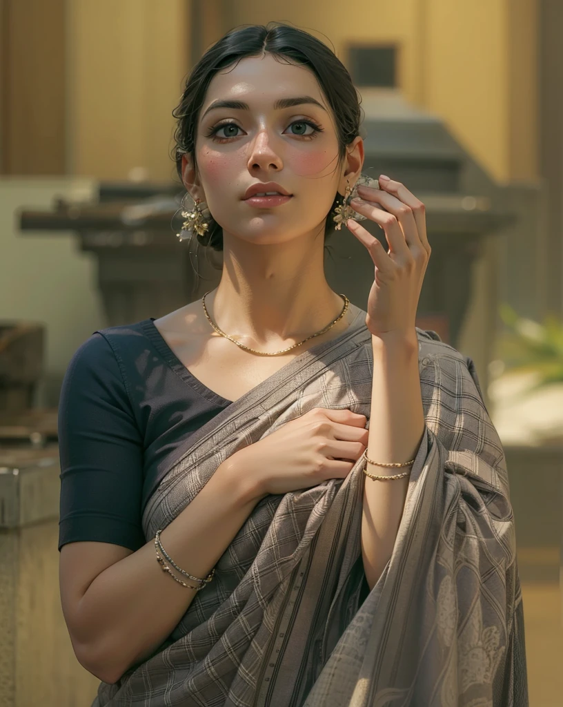 ((Best Quality, 8K, Masterpiece: 1.3)), Pretty, young woman, smooth skin