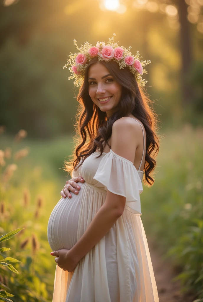 Lots of photos for pregnancy photoshoot