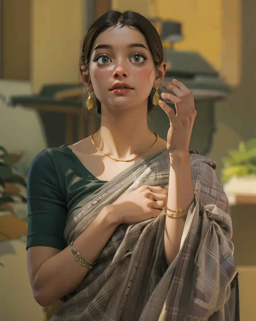 ((Best Quality, 8K, Masterpiece: 1.3)), Pretty, young woman, smooth skin