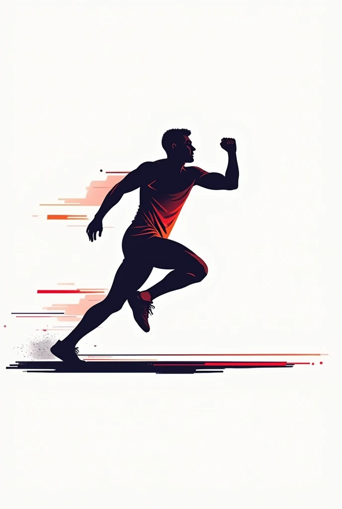 réalises moi une photo pour mon activité de coach sportif à domicile. Ce logo doit être simple reconnaissable dynamique et représenter la performance sportive 