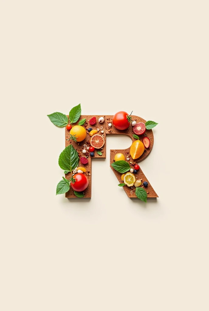 I want logo or dp for my Instagram food account my name is Prathamesh ruke something with Letters PR I do food styling and chef where is p ?