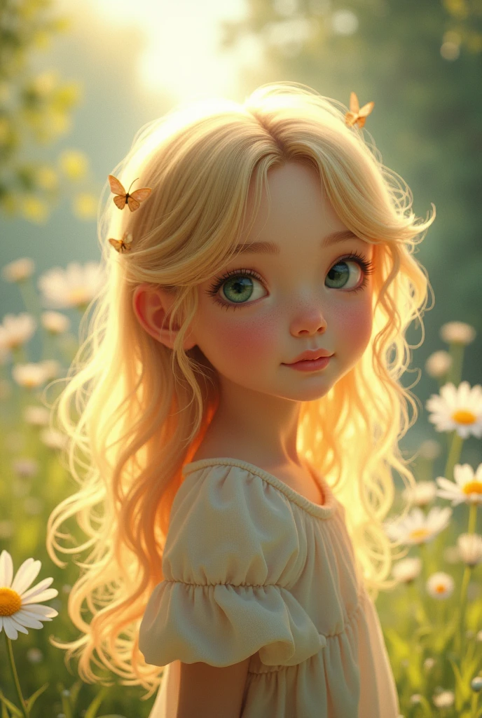 A girl 