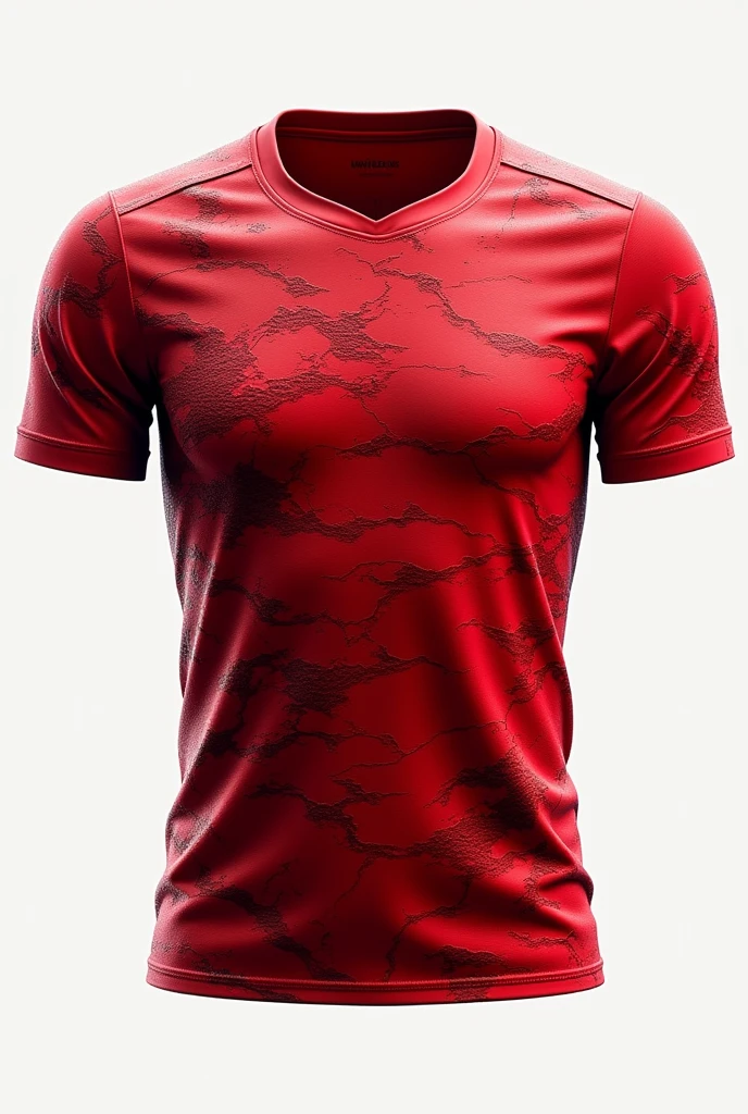 jersey template mockup stone grunge abstract design for football soccer, racing, gaming, run, red color