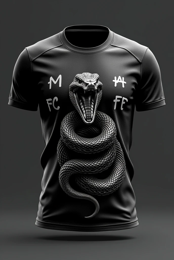 Interclass shirt Team name Torra-Torra FC With a black snake

