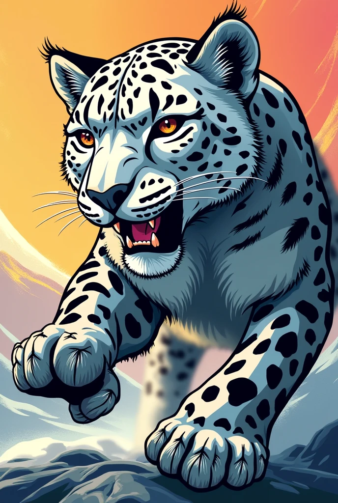 snow leopard logo wallpapers. comic