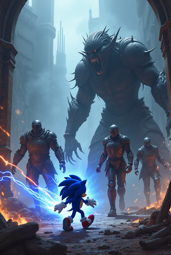 Sonic Vs Darksouls