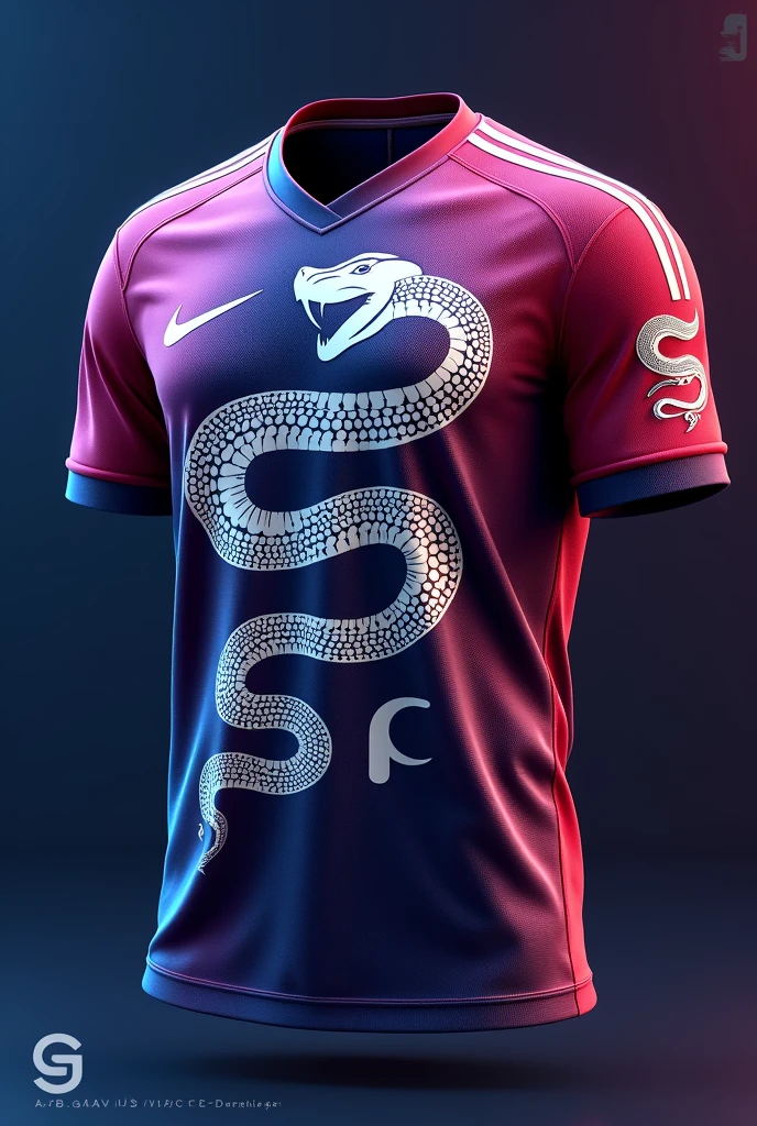 Interclass jersey Team name Torra-Torra FC With a white snake