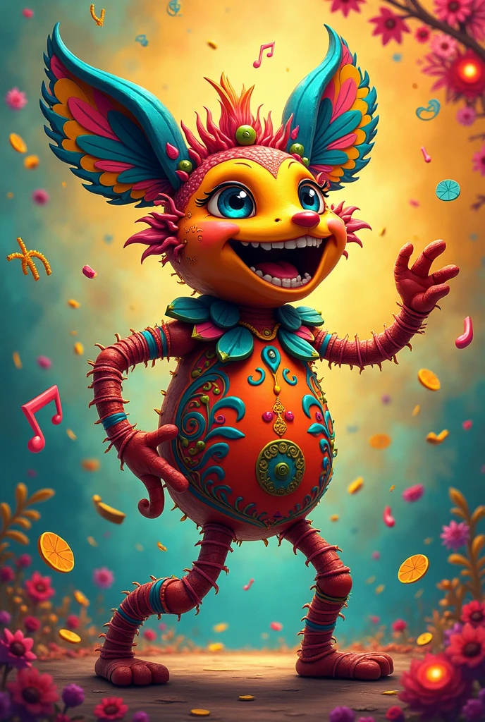 Make me a chucu chucu TACA taka character