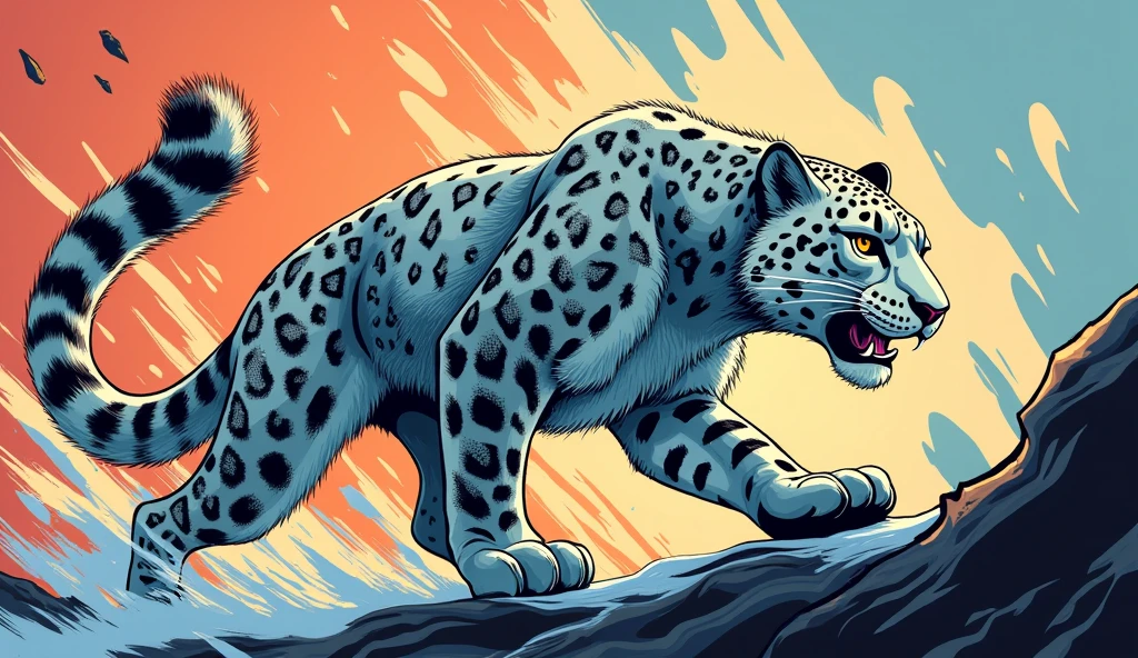 snow leopard logo wallpapers. comic
