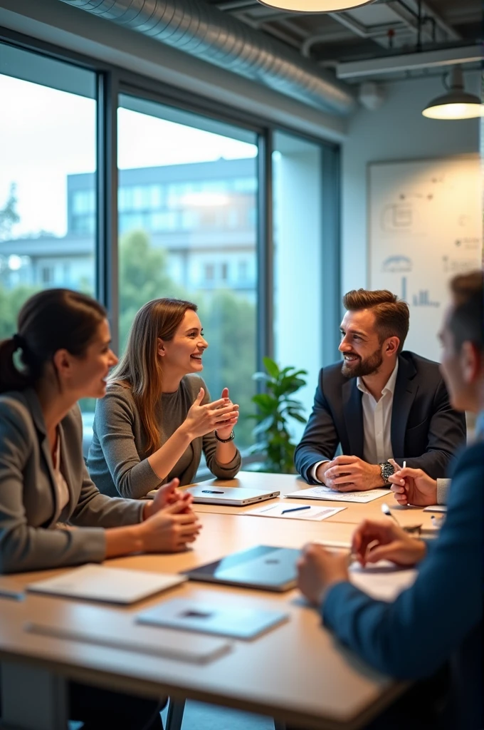 An image of team communication