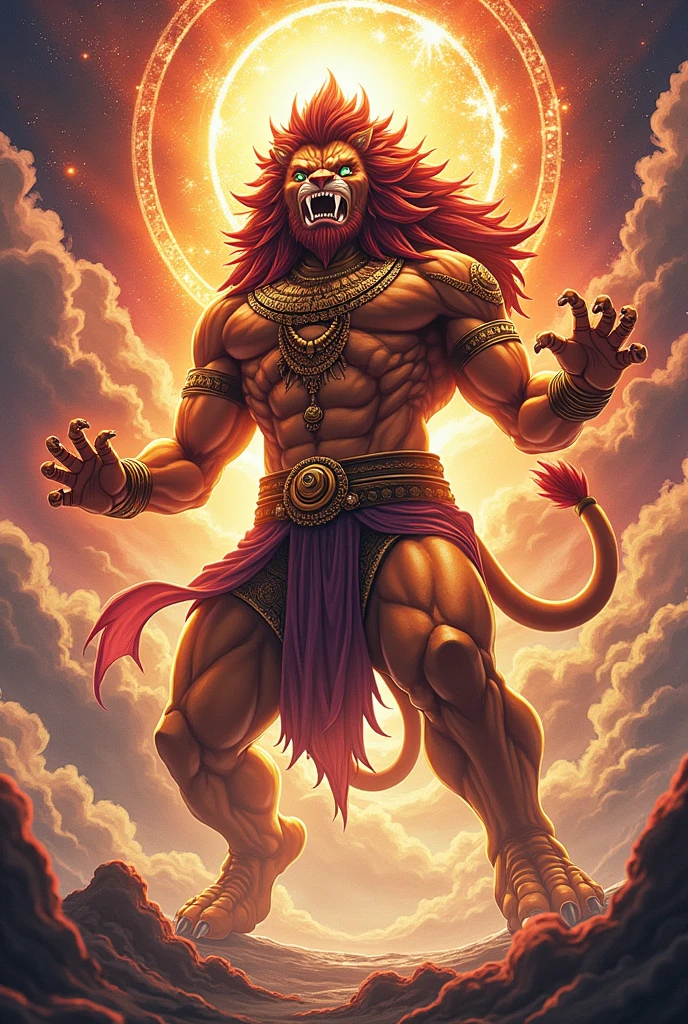 Narasimha god anime 