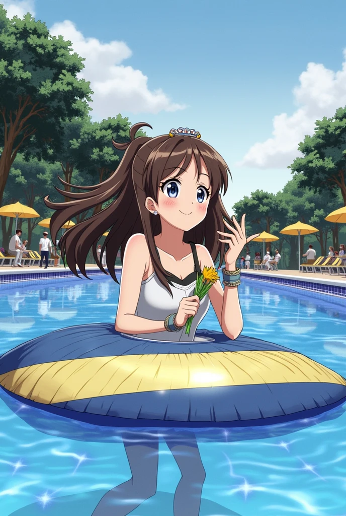 1 girl dark brown hair beautiful 