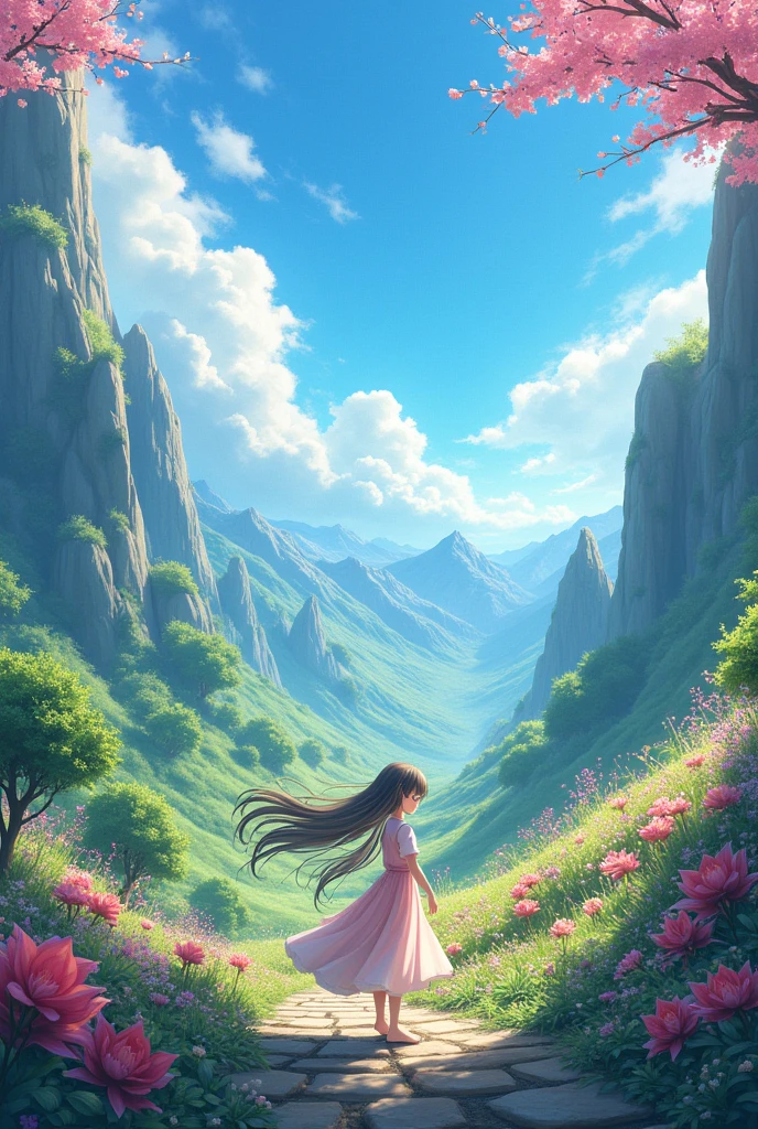 Anime background 
